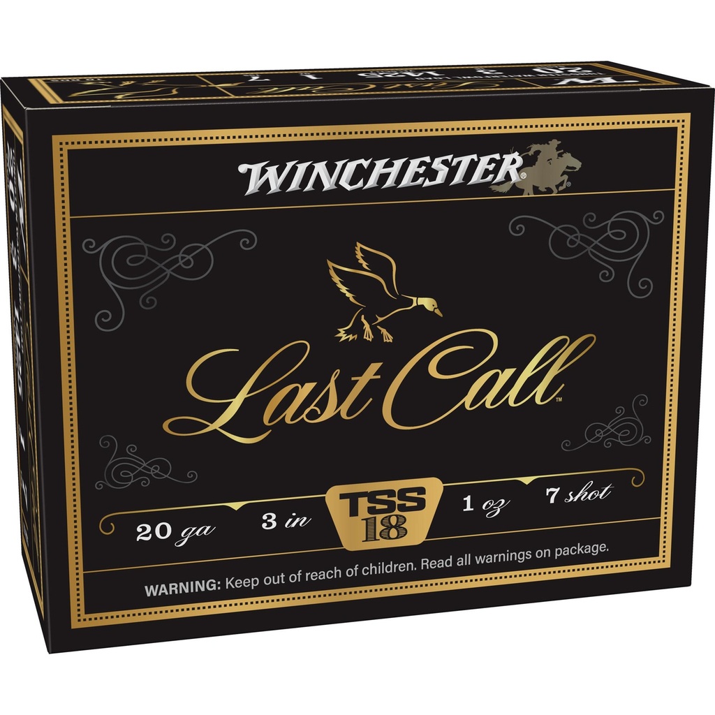 Winchester Ammunition Last Call TSS 20 Gauge 3 #7 1oz Shotshell 10 Round Box 