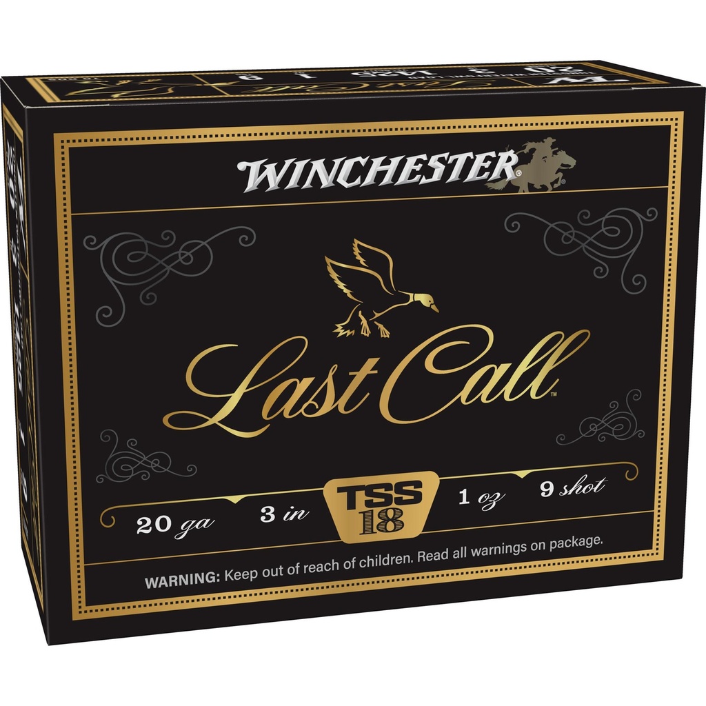 Winchester Ammunition Last Call TSS 20 Gauge 3 #9 1oz Shotshell 10 Round Box 