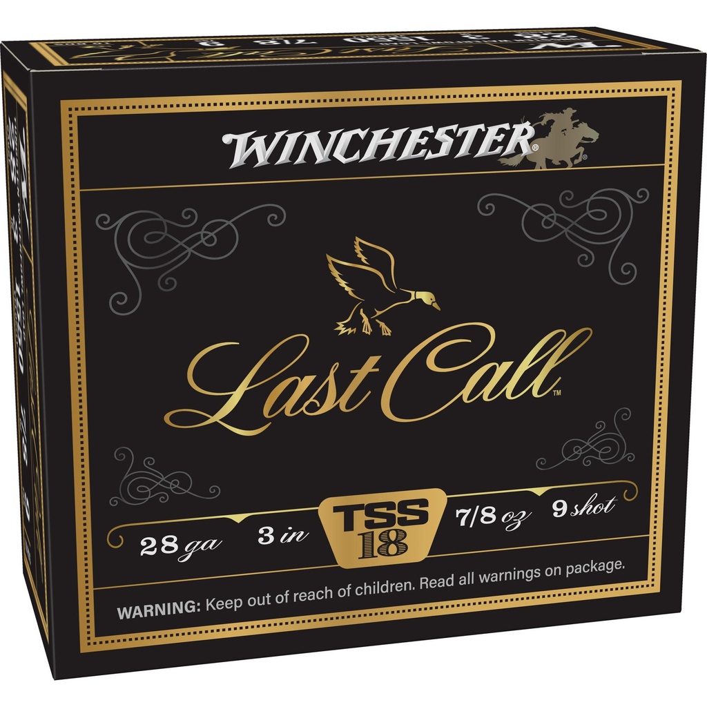 Winchester Ammunition Last Call TSS 28 Gauge 3 7/8oz Shotshell 10 Round Box 