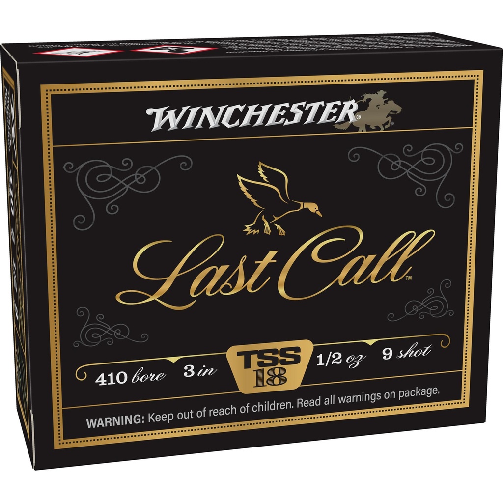 Winchester Ammunition Last Call TSS 410 Bore 3 #9 1/2oz Shotshell 10 Round Box 