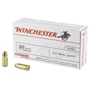 Winchester Ammunition USA 32ACP 71 Grain Full Metal Jacket 50 Round Box 