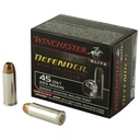 Winchester Ammunition Defender PDX1 45LC 225 Grain Bonded Jacketed Hollow Point 20 Round Box 