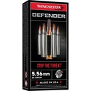 Winchester Ammunition Defender 556NATO 64Gr Pointed Soft Point 20 Round Box 