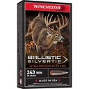 Winchester Ammunition Supreme 243WIN 95 Grain Supreme Ballistic Silvertip 20 Round Box 