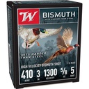 Winchester Ammunition Bismuth 410 Bore 3" #5 9/16oz Shotshell 15 Round Box 