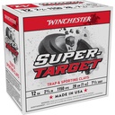 Winchester Ammunition Super Target 12 Gauge 2.75" #7.5 Shots 1 oz Shotshell 25 Round Box 