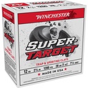 Winchester Ammunition SUPER-TARGET TARGET LOAD 12 Gauge 2.75" #7.5 1 oz Shotshell 25 Round Box 