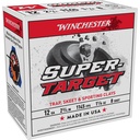 Winchester Ammunition Super Target 12 Gauge 2.75" #8 1 1/8 oz 25 Round Box 