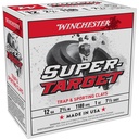 Winchester Ammunition SUPER-TARGET 12 Gauge 2.75" 1 oz #7.5 Shot Shell 25 Round Box 