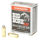 Winchester Ammunition Big Bore 10MM 200 Grain Jacketed Soft Point 20 Round Box 