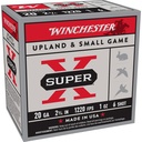 Winchester Ammunition Super-X 20 Gauge 2.75" Chamber #6 2 3/4 Dram 1 oz. Shotshell 25 Round Box 