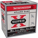 Winchester Ammunition Super-X 20 Gauge 2.75" Game Load #8 0.875oz Shotshell 25 Round Box 