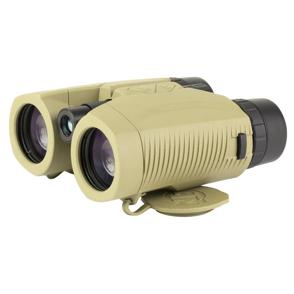 ATN Corp LRF Series Binocular 10X42MM Matte Finish Flat Dark Earth Integrated Laser Rangefinder 2000 Meter Range 