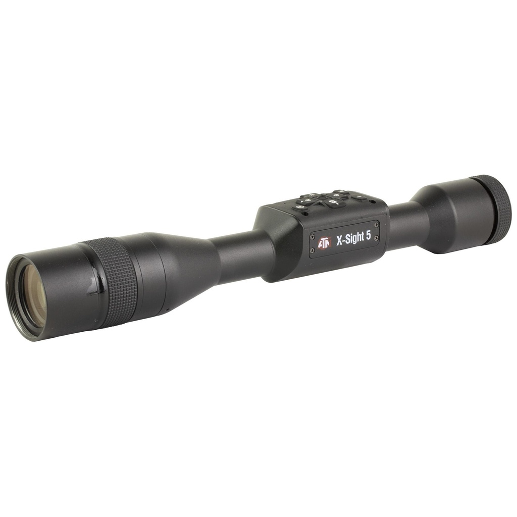 ATN Corp X-Sight 5 Day/Night Hunting Rifle Scope 5-25X Matte Finish Black 30mm Tube Multi Reticle 