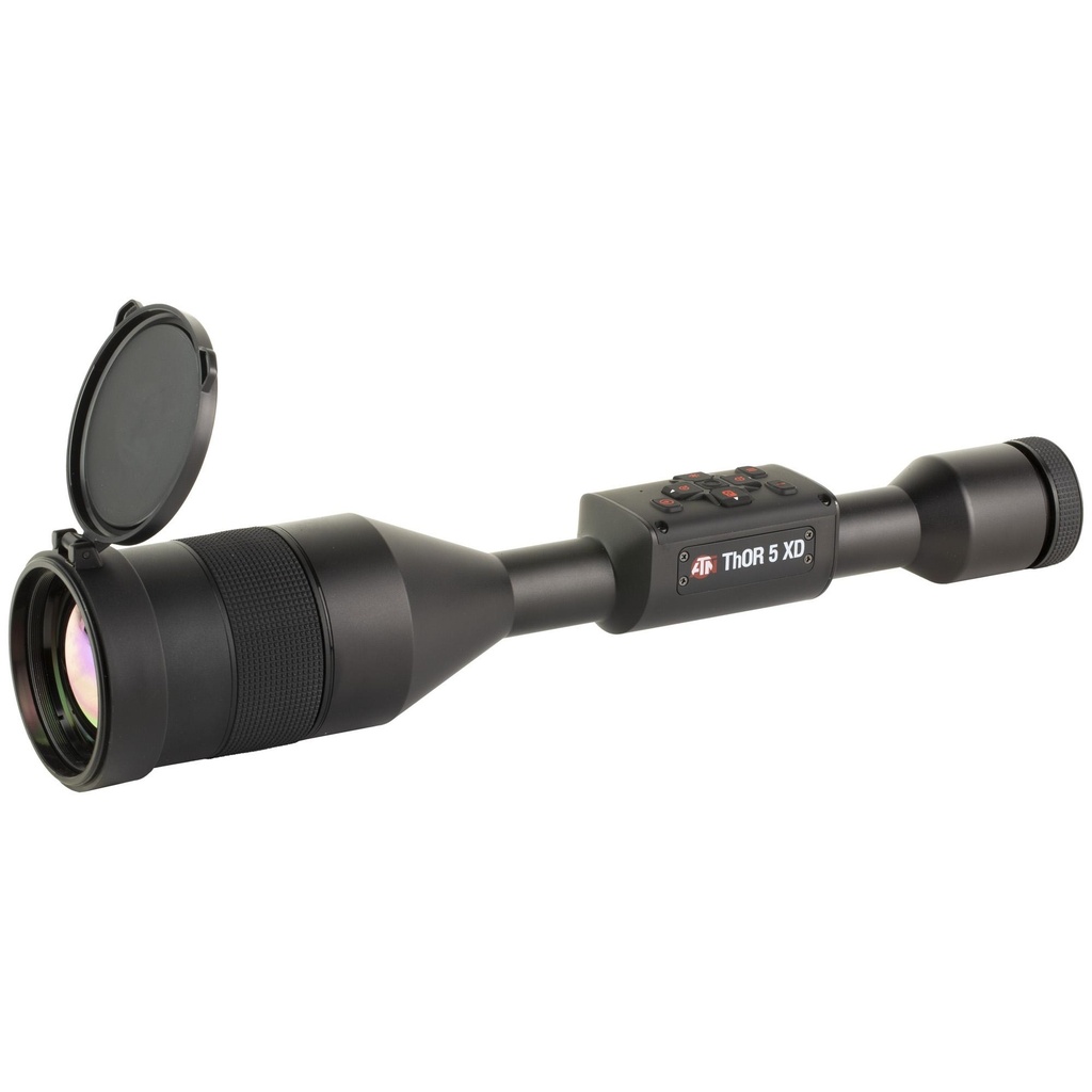 ATN Corp THOR 5 XD Thermal Rifle Scope 3-30X75MM 30MM Main Tube 1280x1024 Sensor Resolution Multiple Reticles Matte Finish Black 