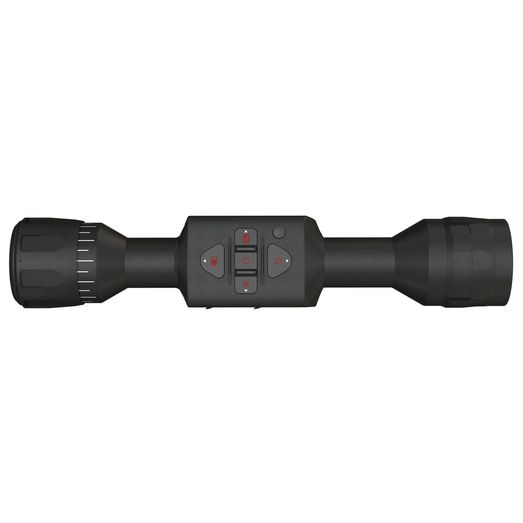 ATN Corp Thor-LTV Thermal Rifle Scope 2-6X Magnification 19MM Objective 256x192 PX Resolution Multiple Reticles Matte Finish Black 