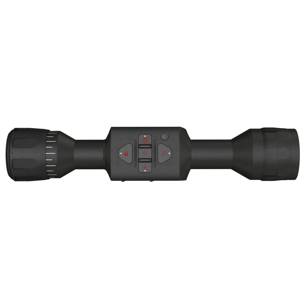 ATN Corp Thor-LTV Thermal Rifle Scope 4-12X Magnification 35MM Objective 256x192 PX Resolution Multiple Reticles Matte Finish Black 