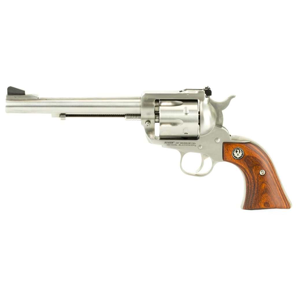 Ruger Blackhawk SA 357 Magnum 6.5" Barrel 6Rds Silver