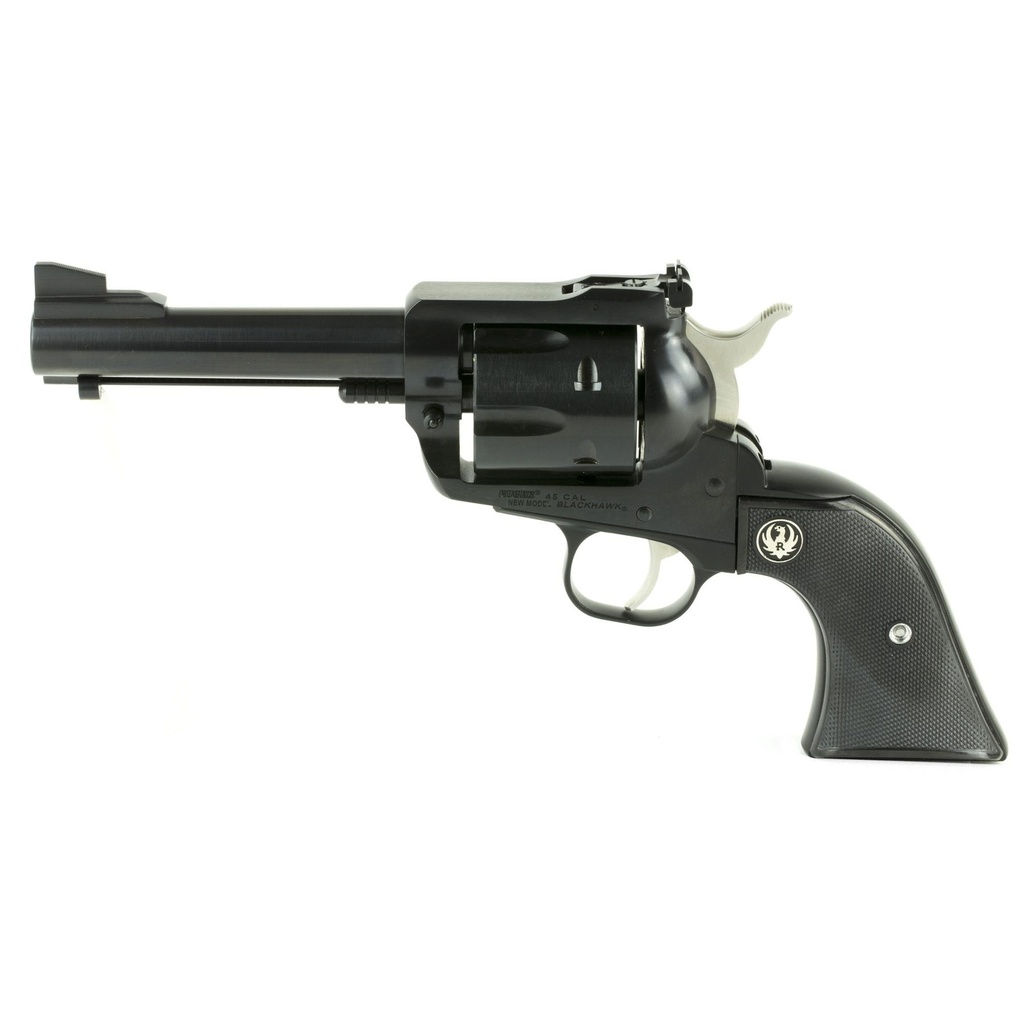 Ruger Blackhawk SA 45 Long Colt 4.6" Barrel 6Rds Black