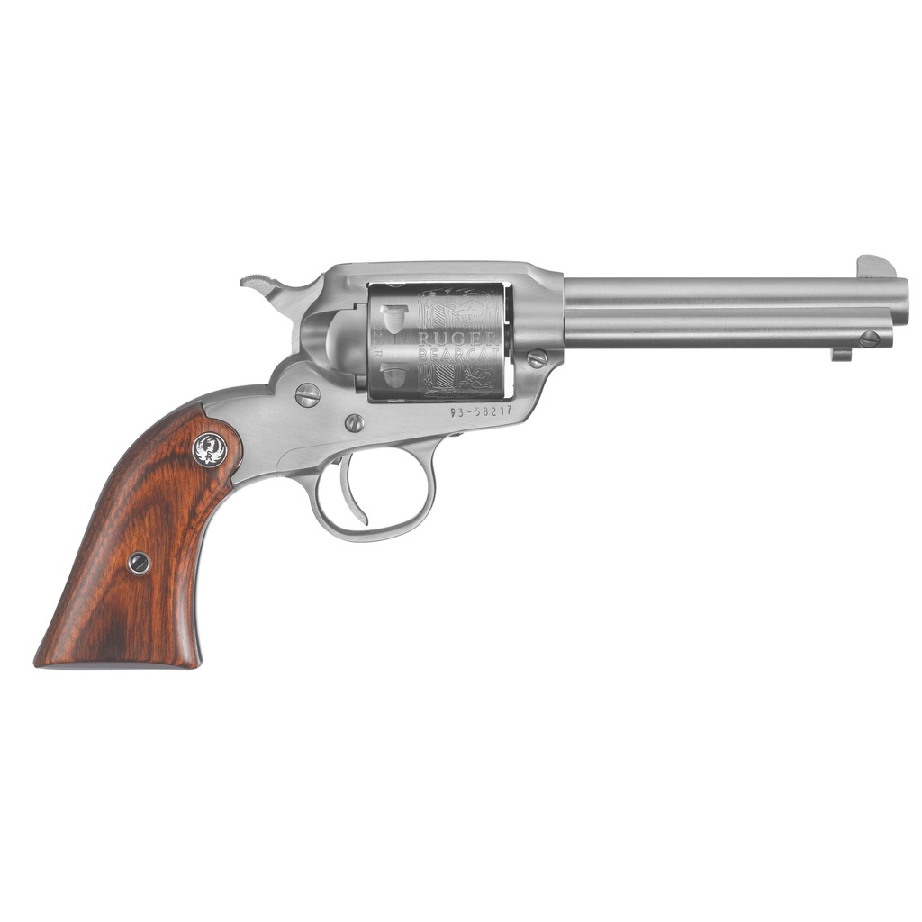 Ruger Bearcat SA 22LR 4.2" Barrel 6Rds Silver