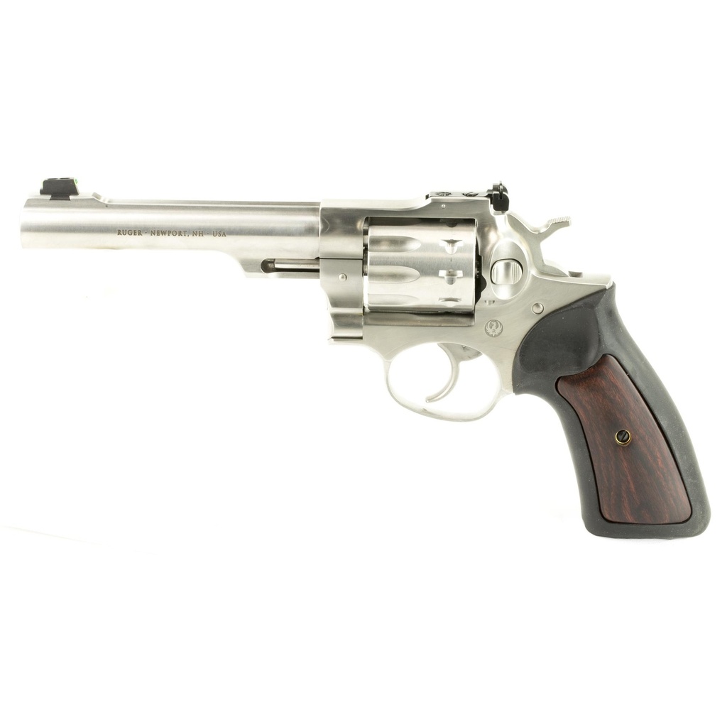 Ruger GP100 DA 22LR 5.5" Barrel 10Rds Silver
