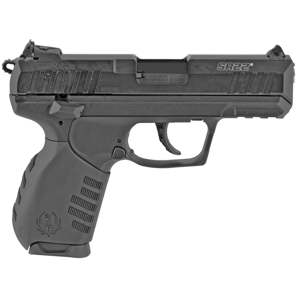 Ruger SR22 TALO Edition DA/SA 22LR 3.5" Barrel 10Rds 2Mags Black