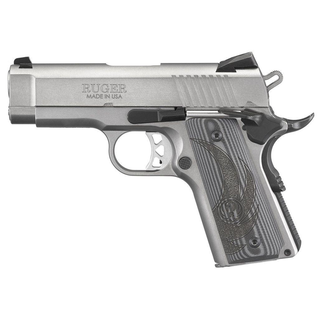 Ruger SR 1911 45ACP 3.6" Barrel 7Rds 2Mags Silver