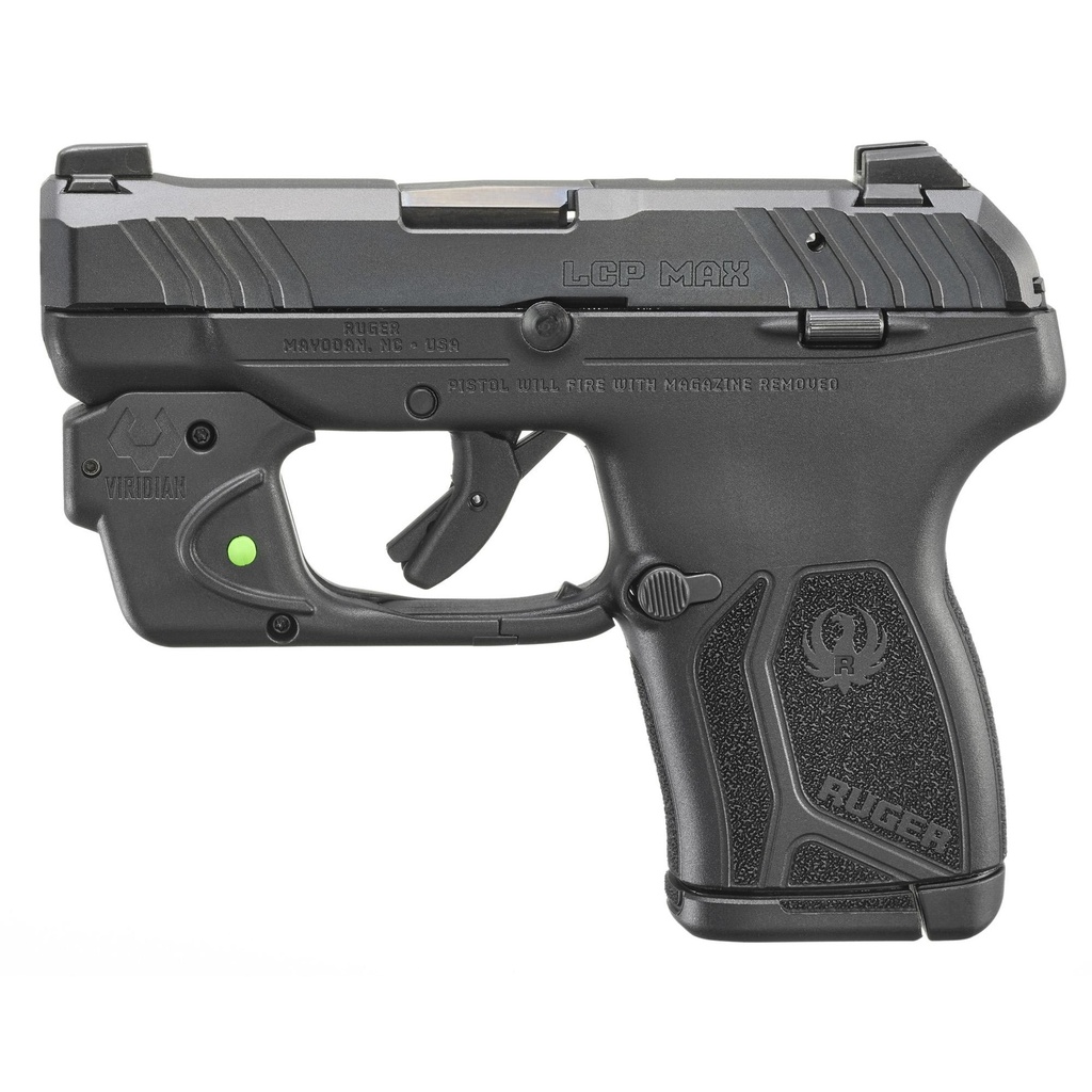 Ruger LCP MAX DA 380ACP 2.8" Barrel 10Rds Black