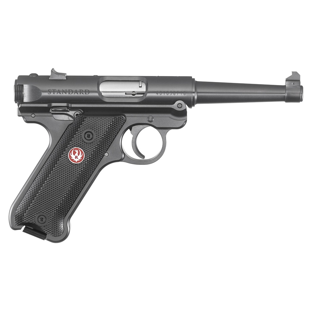 Ruger Mark IV Standard 22LR, 4.75" Barrel 10Rds 2Mags Blue