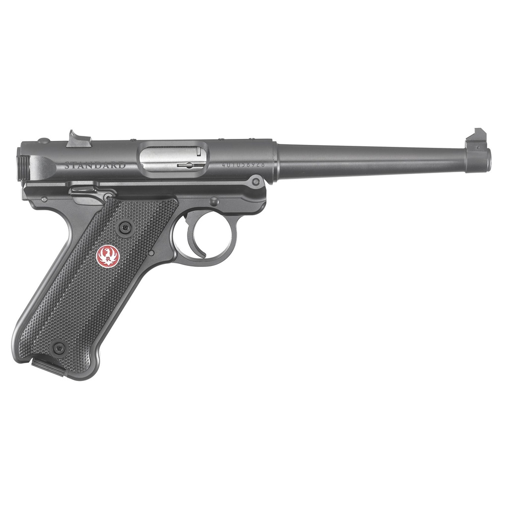 Ruger Mark IV Standard SA 22LR 6" Barrel 10Rds 2Mags Blue