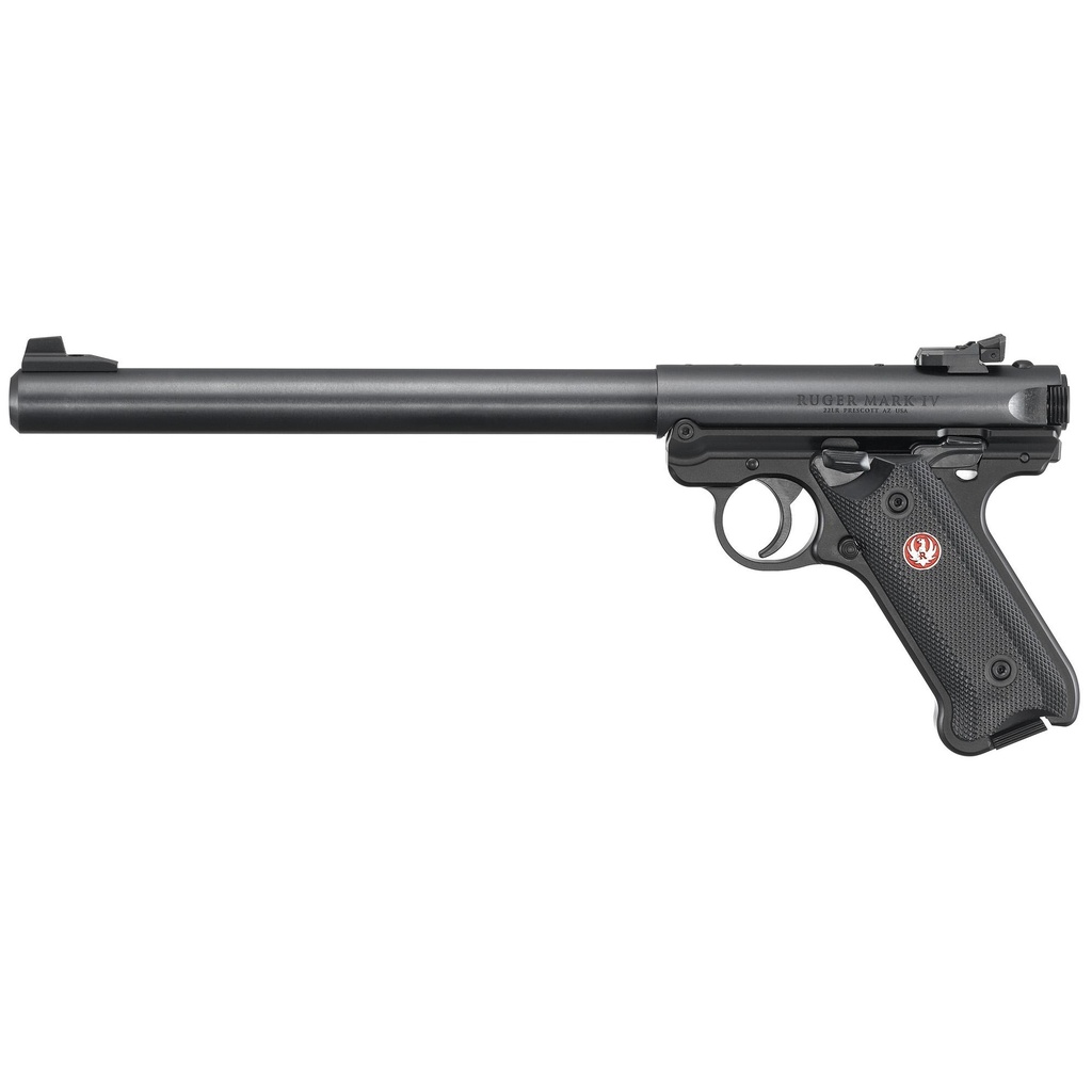 Ruger Mark IV Target SA 22LR 10" Bull Barrel 10Rds 2Mags Black