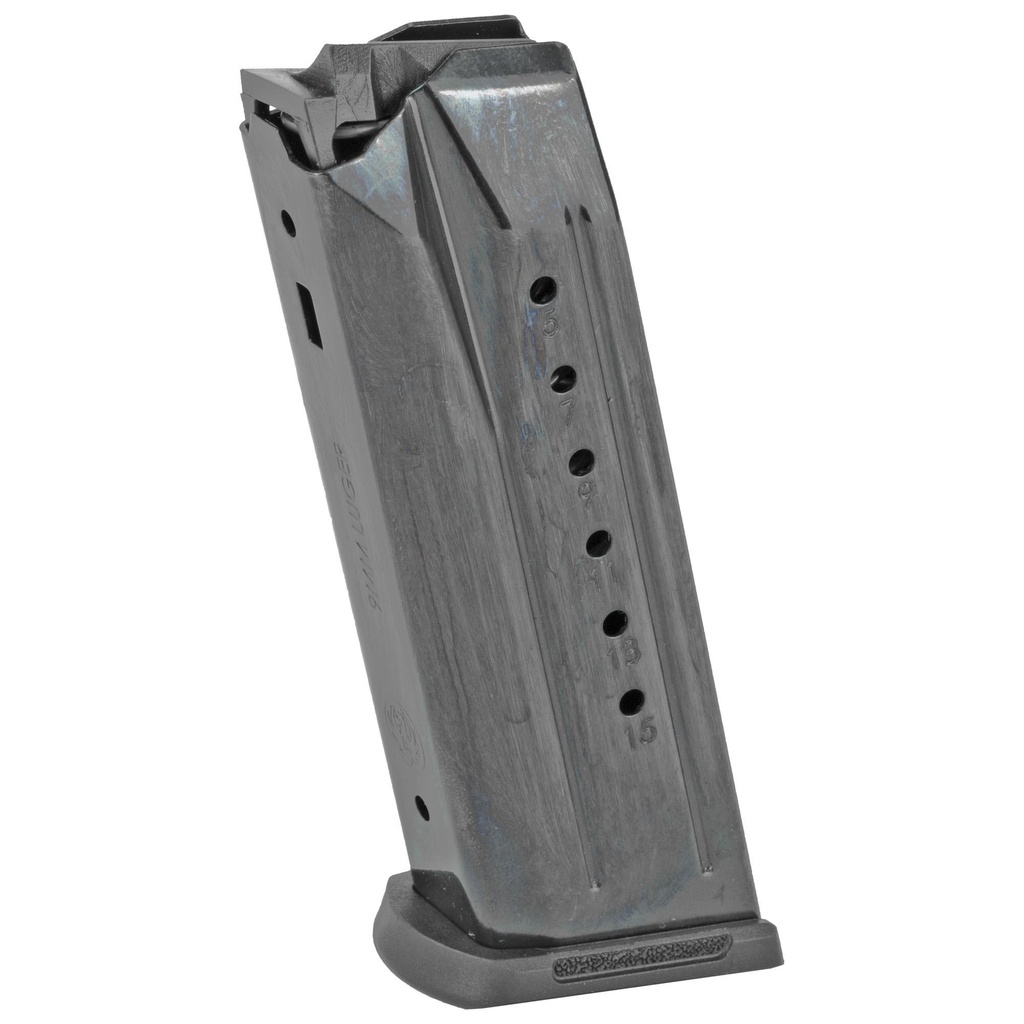 Ruger Magazine 9MM 15Rds Fits Ruger Security-9 Steel Black 