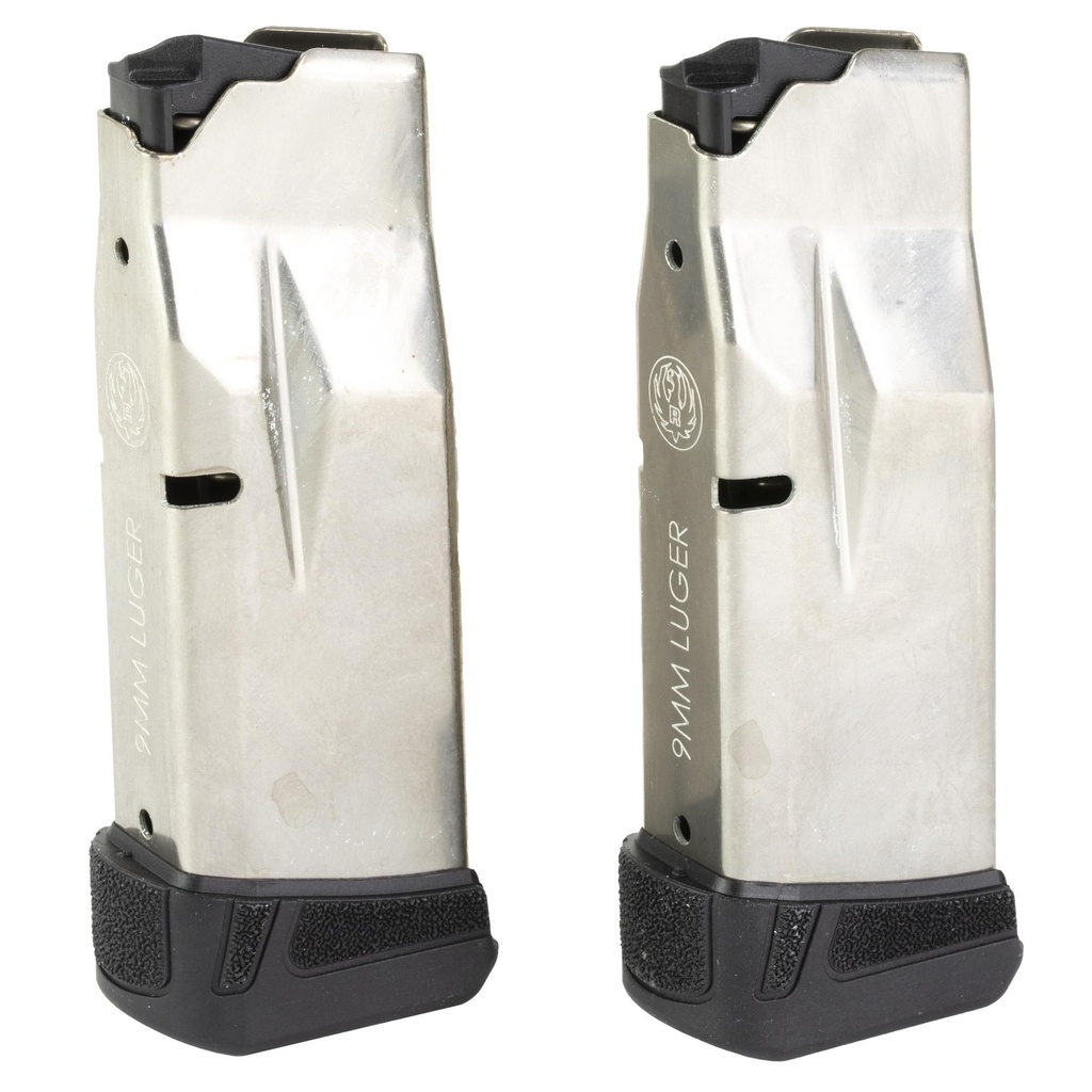 Ruger Magazine 9MM 12Rds Fits Ruger MAX-9 Steel Silver 