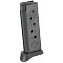 Ruger Magazine 380ACP 6Rds Fits Ruger LCP with Finger Rest Steel Blued Finish 