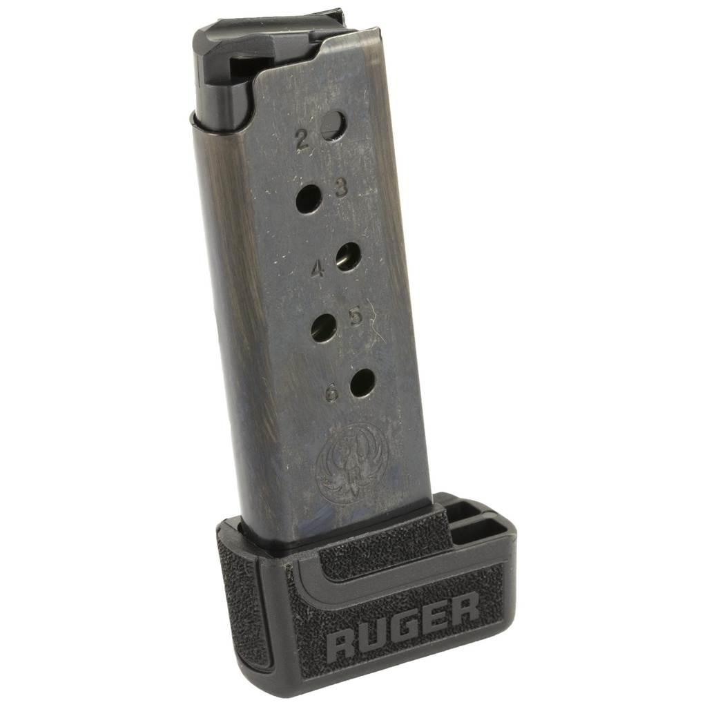 Ruger Magazine 380ACP 7Rds Fits Ruger LCP II with Extended Floor Plate Black 