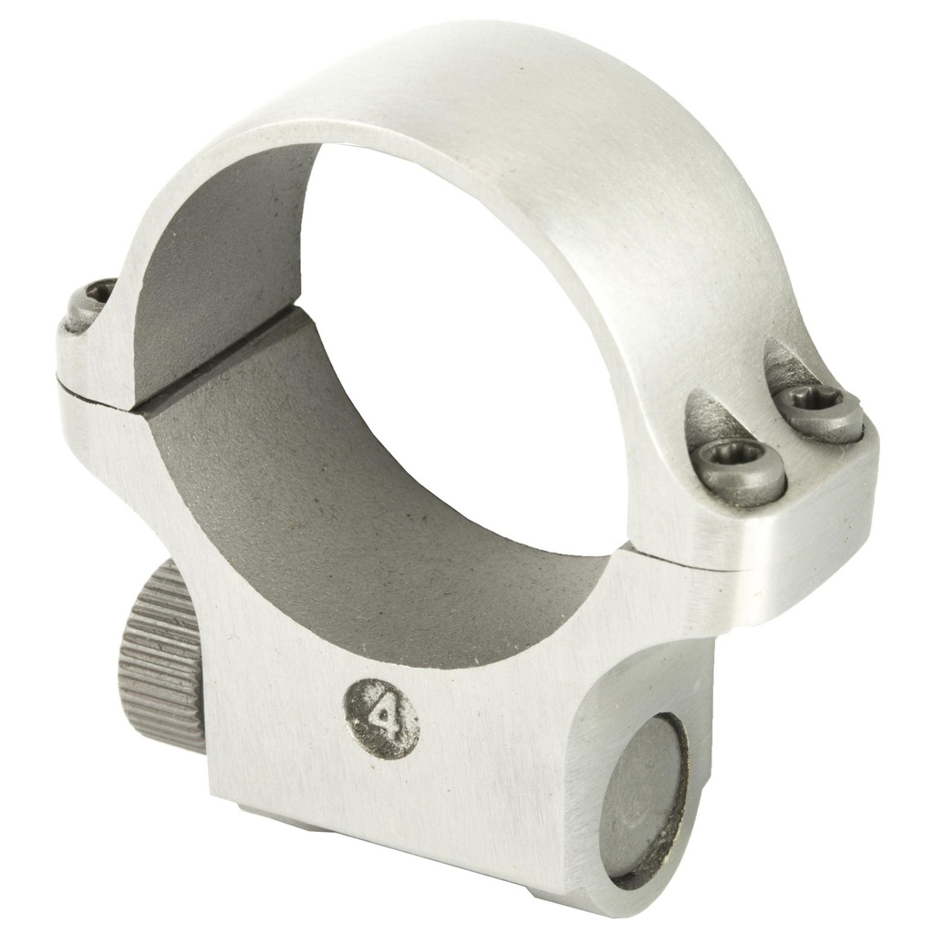 Ruger Standard, Ring 30mm Medium(4) Stainless Finish 4K30 Sold Individually 