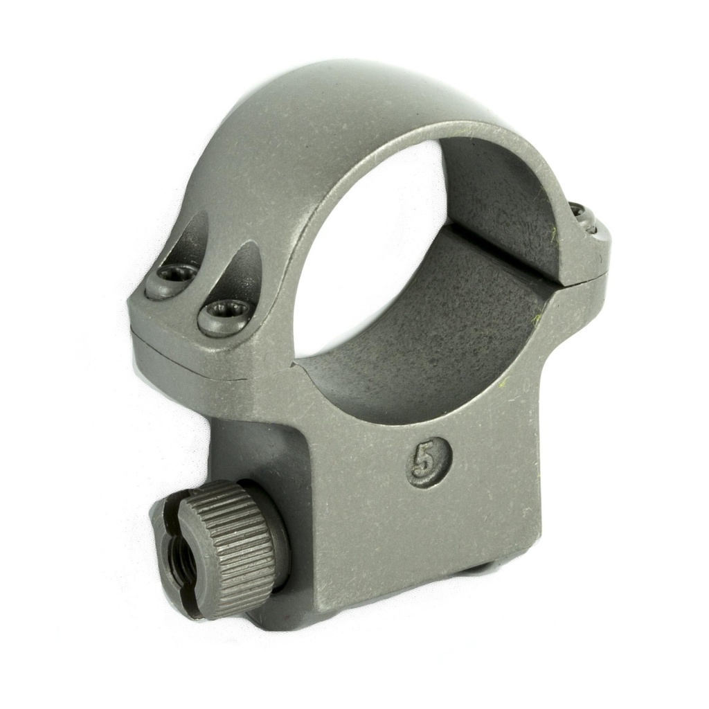 Ruger Standard Ring 1" High(5) Grey Stainless Finish 5KTG Sold Individually 