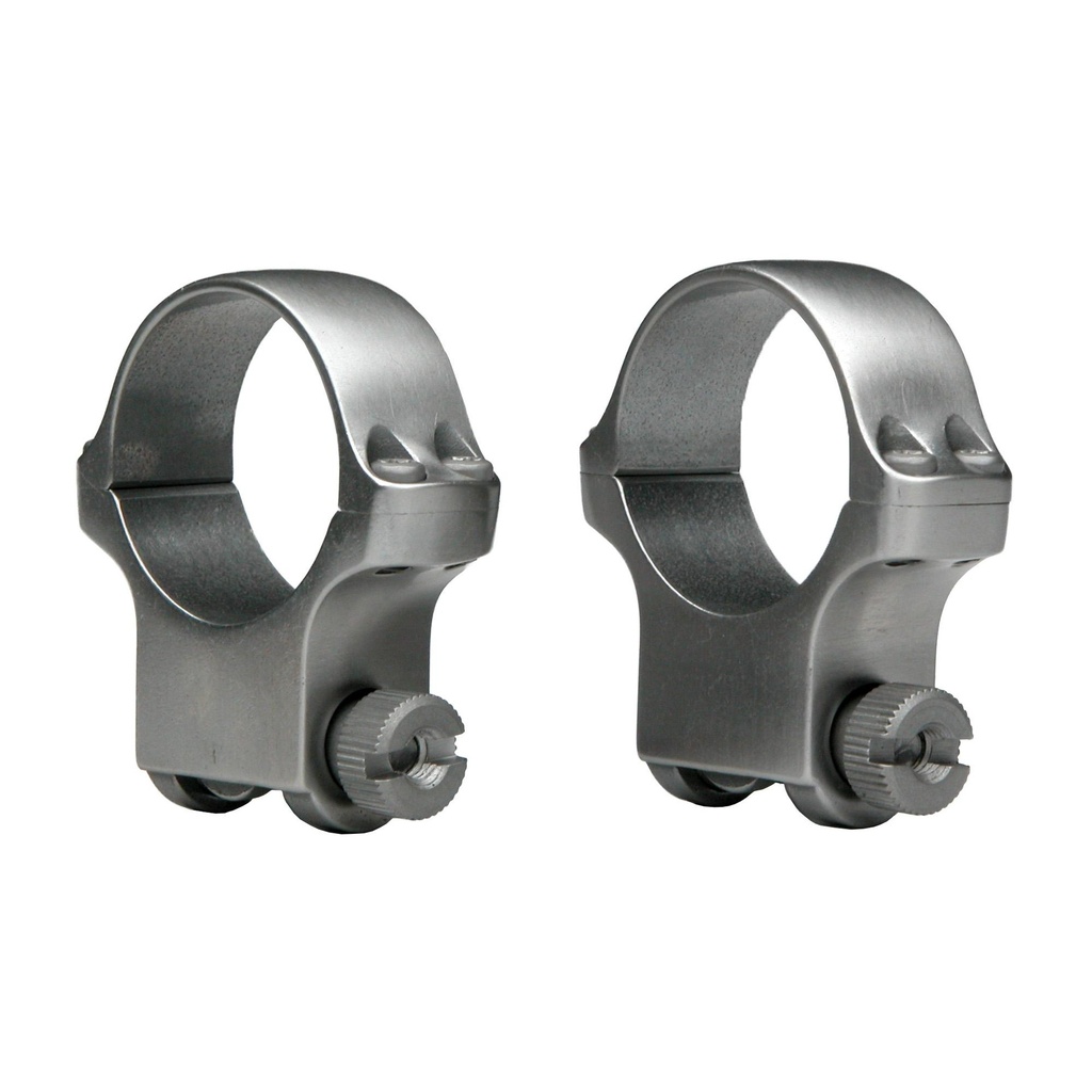 Ruger Standard Ring Set 1" High Stainless Finish 1-5K & 1-6K 2 Pack 