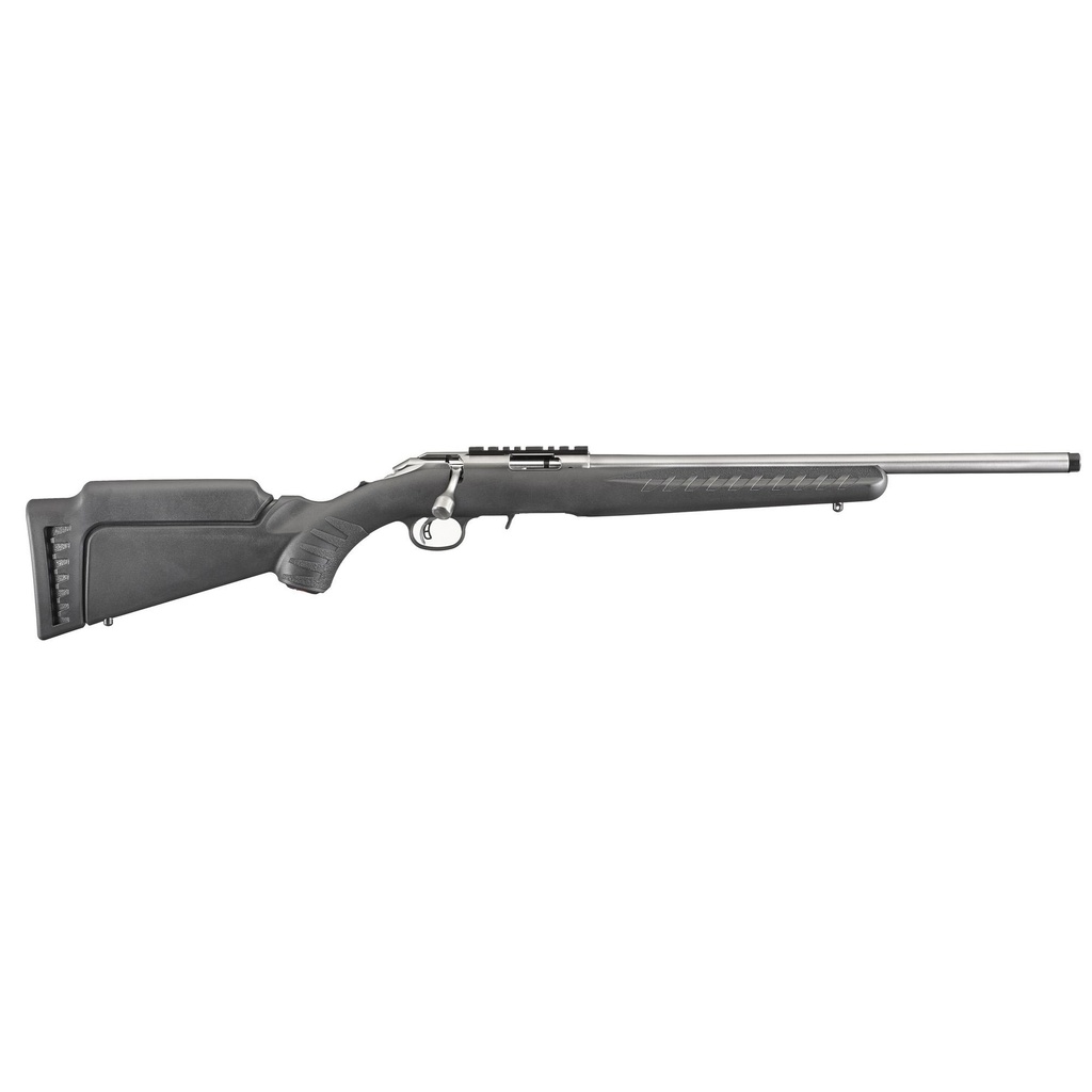 Ruger American Rimfire Standard Bolt-Action 22WMR 18" Stainless Threaded Barrel 9Rds Black