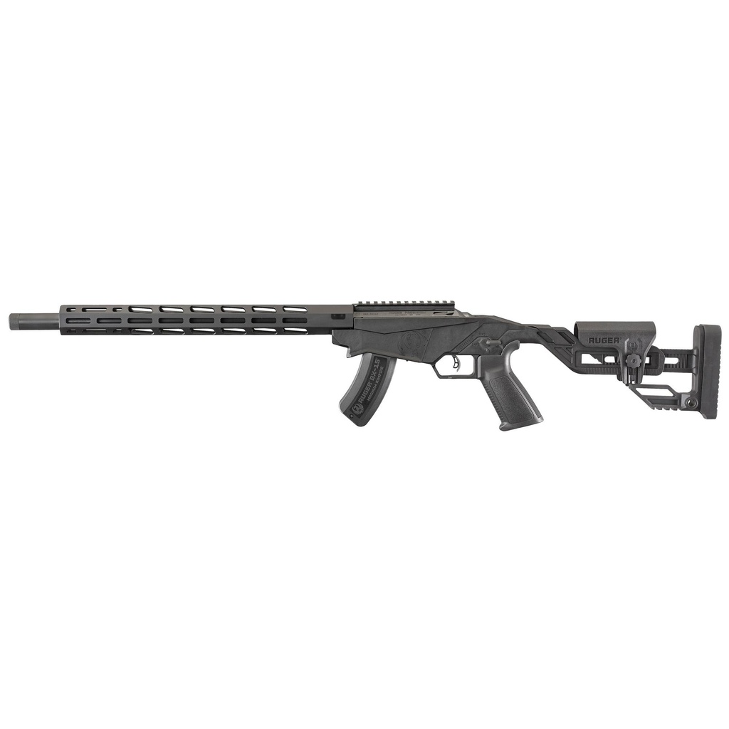Ruger Precision Rimfire Bolt Action 22WMR 18" Threaded Barrel 9Rds Black