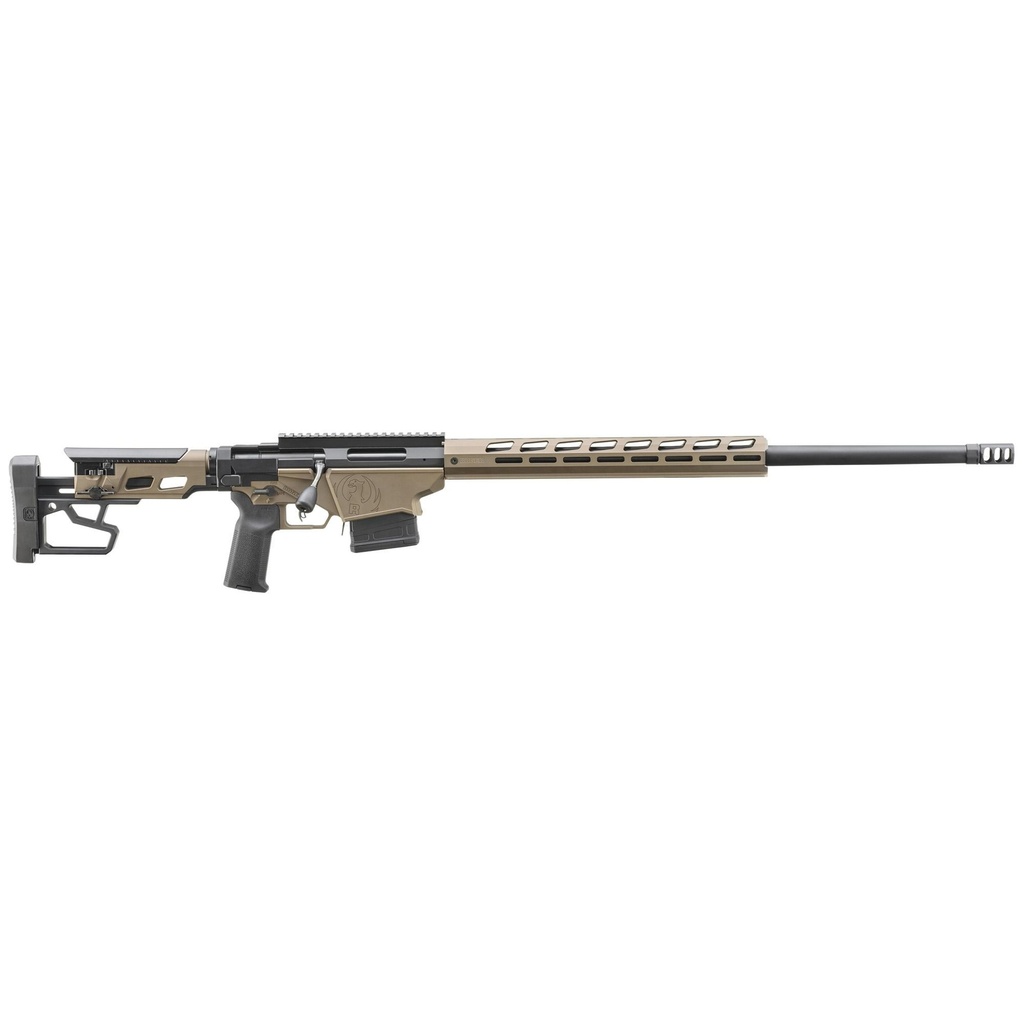 Ruger Precision Bolt Action 6.5 PRC, 26" Heavy Contour Barrel 8Rds 2Mags M-LOK Black and Bronze