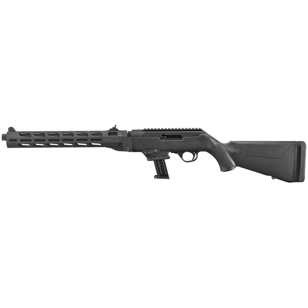 Ruger PC Carbine 9MM, 16.12" Fluted/Threaded Heavy Barrel M-LOK 17Rds Black