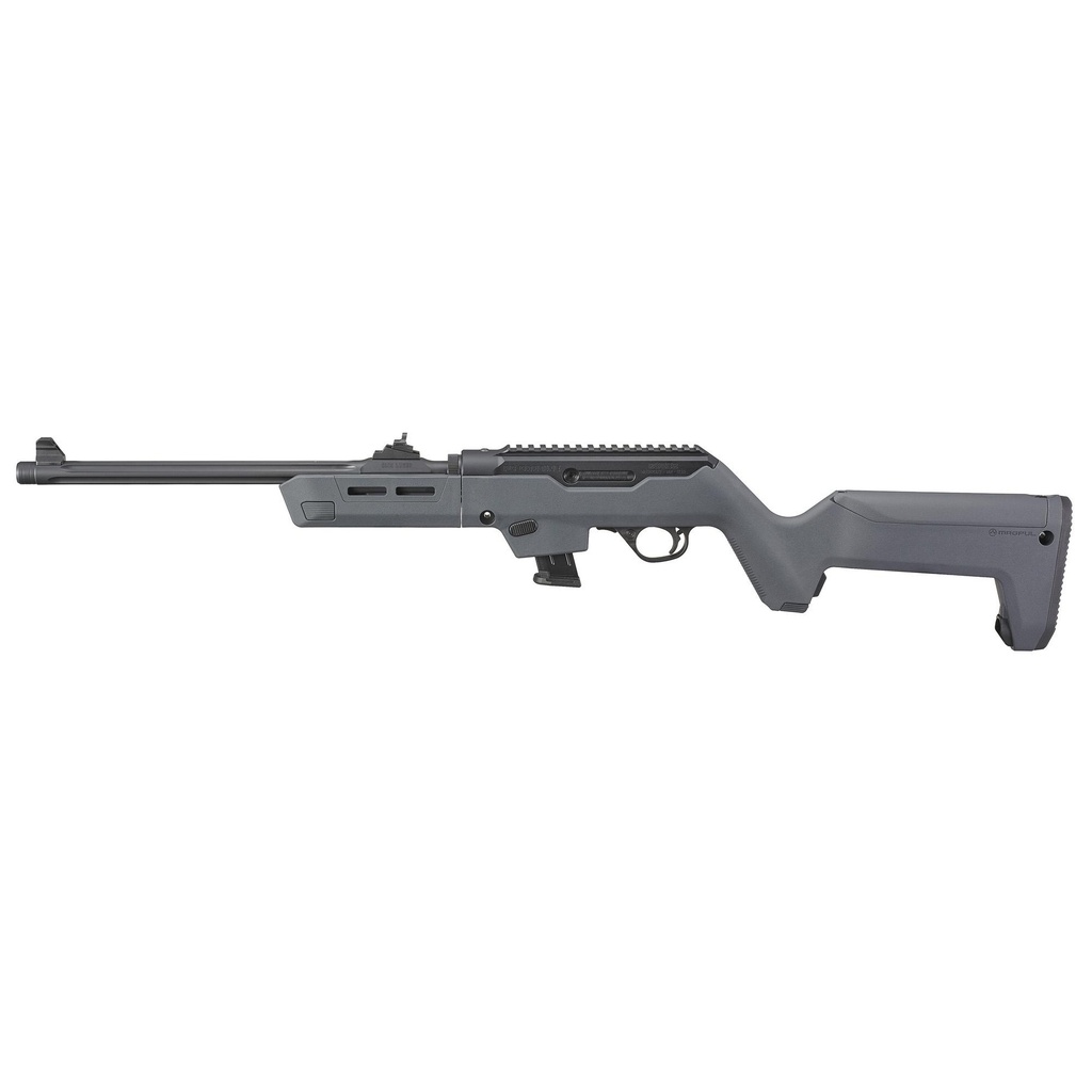 Ruger PC Carbine Magpul Backpacker 9MM 16.12" Fluted Barrel 10Rds Gray
