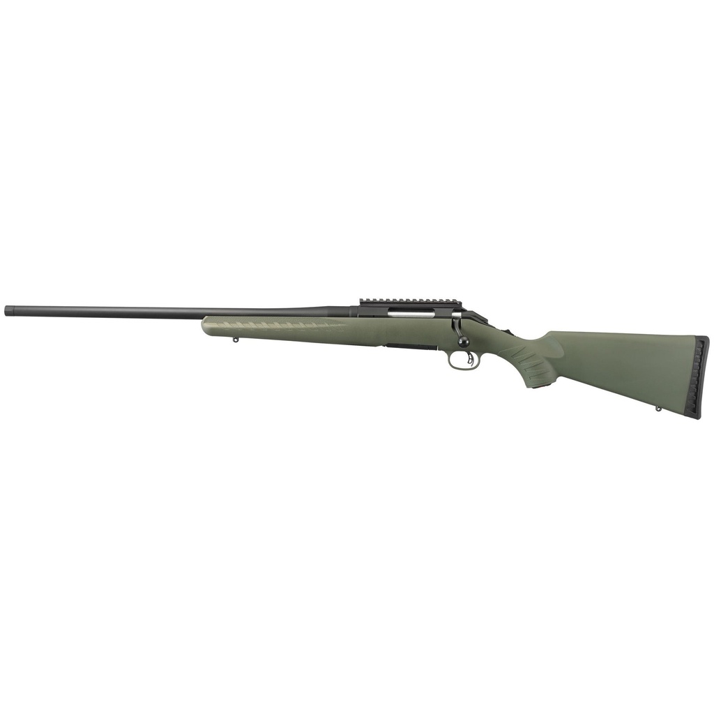 Ruger American Rifle Predator Bolt-Action 308 Winchester 22" Threaded Barrel 4Rds Moss Green