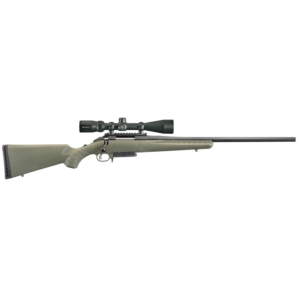 Ruger American Predator 6.5 Creedmoor 22" Threaded Barrel 3Rds Moss Green