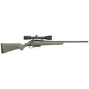 Ruger American Predator 6.5 Creedmoor 22" Threaded Barrel 3Rds Moss Green