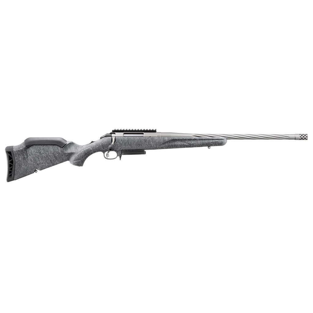 Ruger American Generation II Bolt Action 6.5 Creedmoor 20" Spiral Fluted Barrel 3Rds Gunmetal