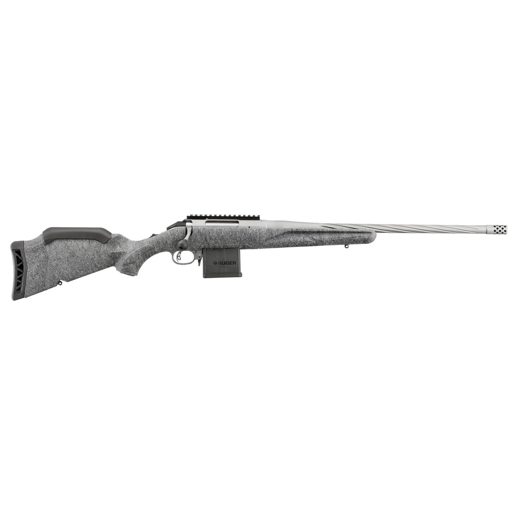 Ruger American Generation II Bolt Action 204 Ruger 20" Spiral Fluted Barrel 10Rds Gunmetal