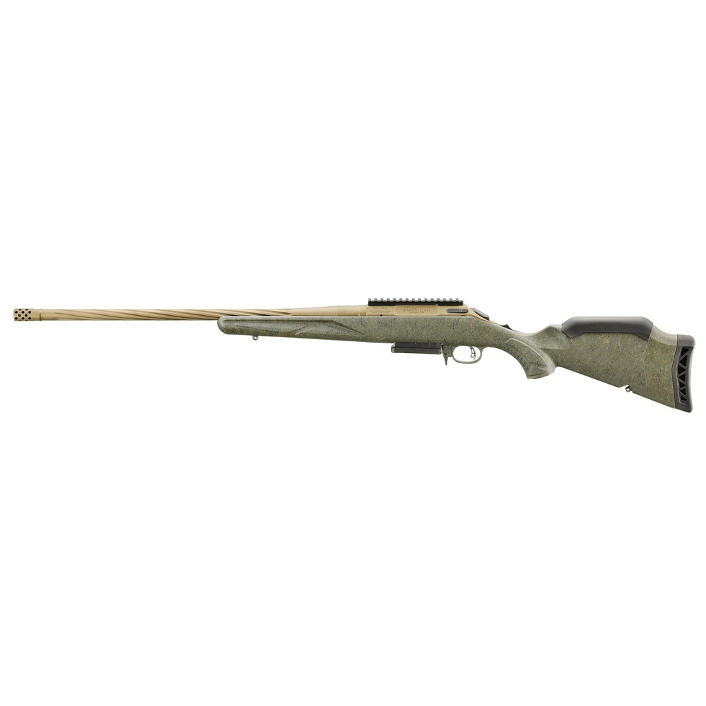 Ruger American Generation II Predator Bolt Action 243 Winchester 22" Spiral Fluted Barrel  3Rds Burnt Bronze