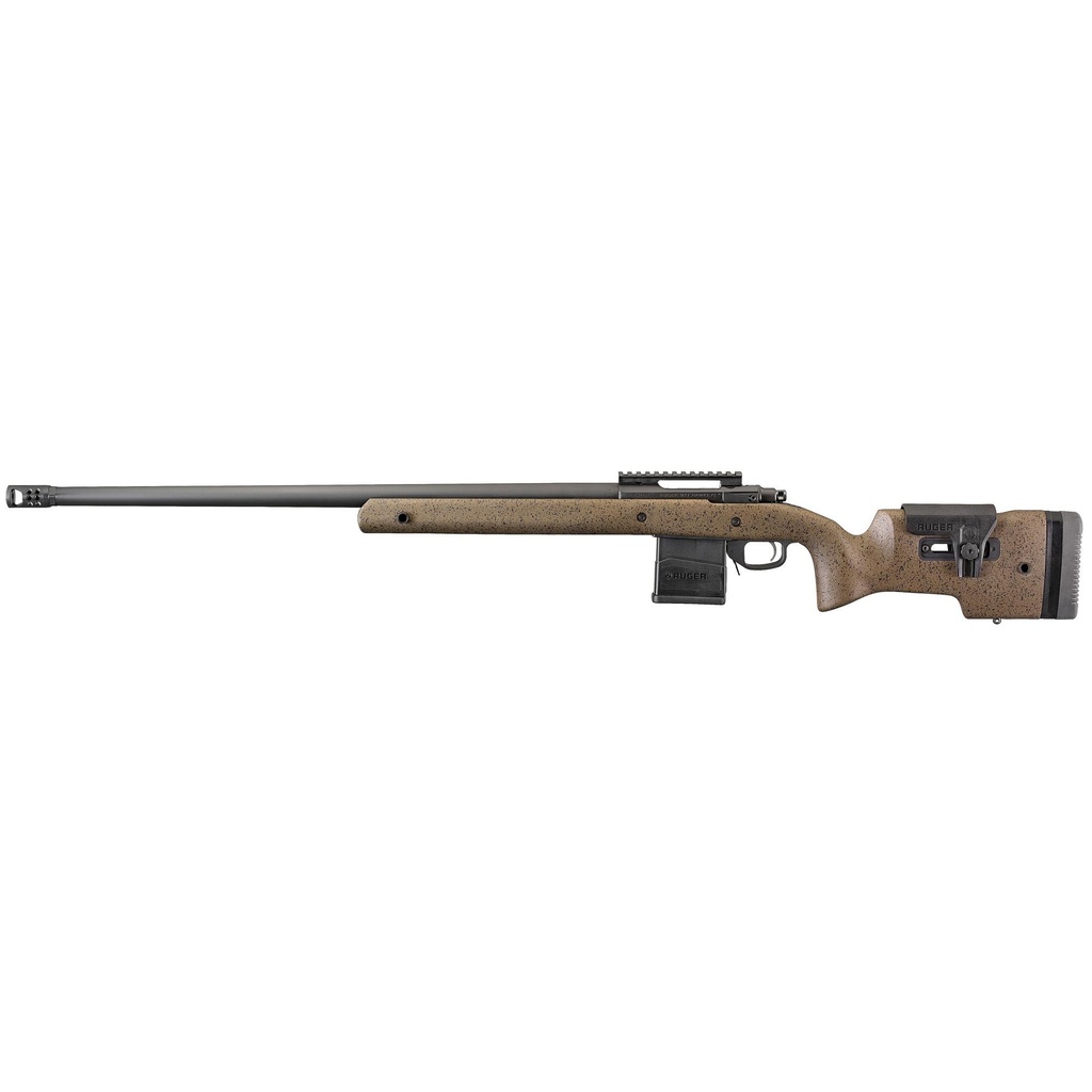 Ruger Hawkeye Long Range Target Bolt Action 204 Ruger 26" Heavy Target Barrel 10Rds Black
